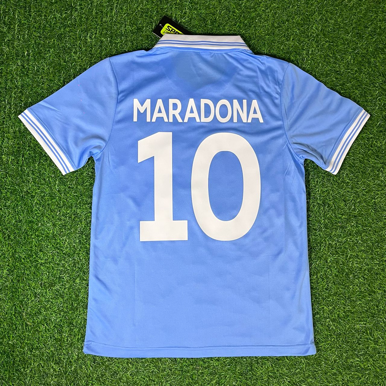 Diego Armando Maradona 10 – Neapel 1986 1987 Retro-Fußballtrikot Trikot Maillot Maglia