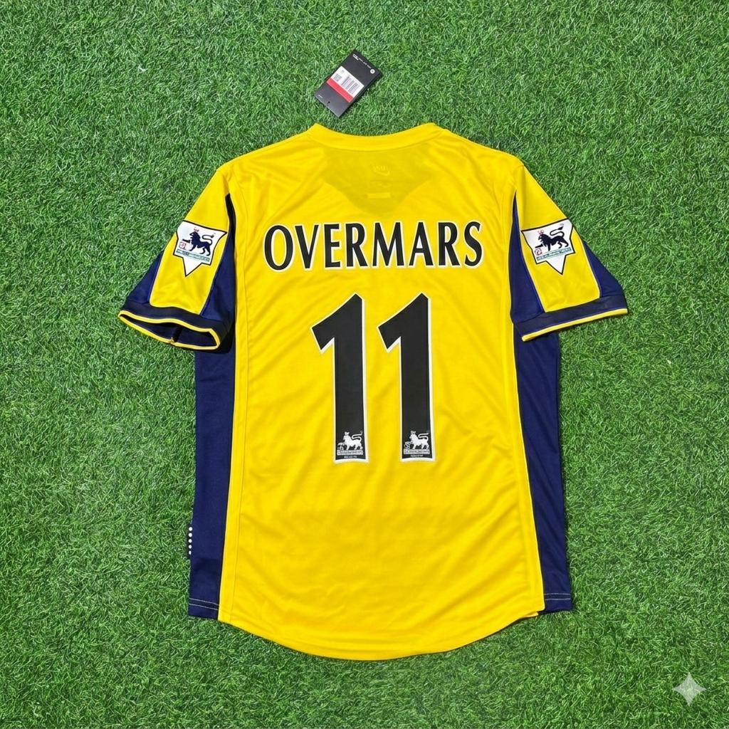 Marc Overmars - Arsenal 2000 Retro Jersey Trikot