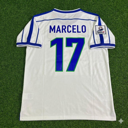 Marcelo #17 Brazil 1998 World Cup Retro Football Jersey