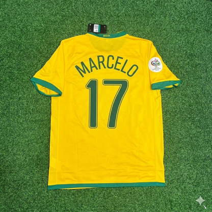 Marcelo #17 Brazil 2006 World Cup Jersey Trikot