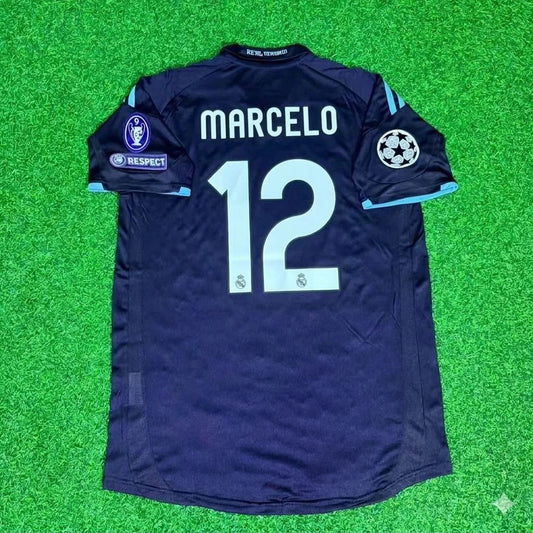 Marcelo 12- Real Madrid 2009/2010 Auswärts Retro Fußballtrikot
