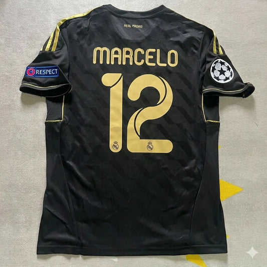 Marcelo 12 – Real Madrid 2011-2012 Champions League Retro Trikot Fußballtrikot