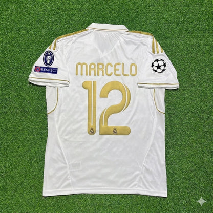 Marcelo #12 Real Madrid 2011-2012 Jersey Soccer Shirt Trikot