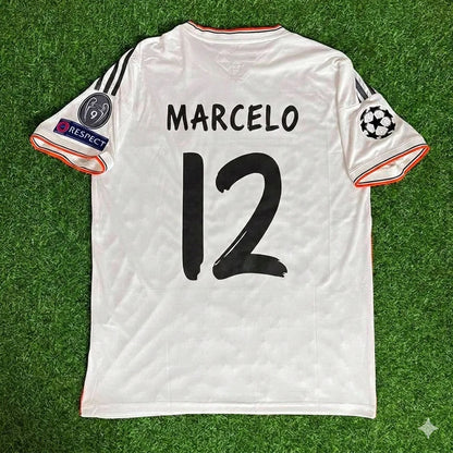 Marcelo 12- Real  Madrid Lisbon Short Sleeve Jersey Soccer Shirt