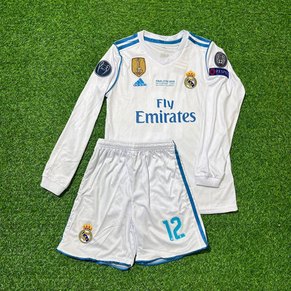 Cristiano Ronaldo Real Madrid Kids Kit Jersey Soccer Shirt KinderTrikot