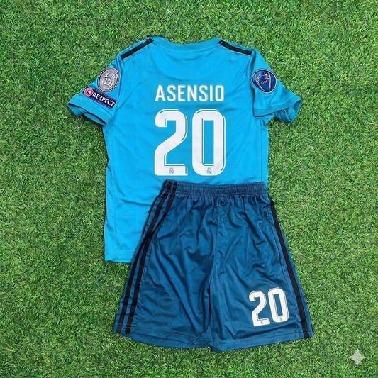 Marco Asensio 20- Real Madrid 2017/2018 Kinder Trikot Fußballtrikot