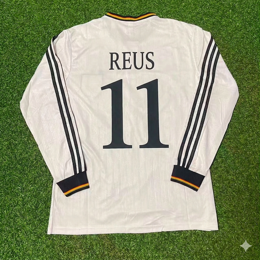 Maillot de Football Rétro Manches Longues Allemagne #11 Marco Reus