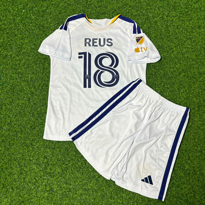 Marco Reus LA Galaxy Kids 2026 White New Season Football Jersey