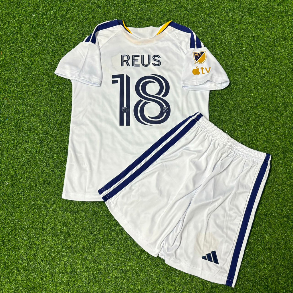 Marco Reus LA Galaxy Kids 2026 White New Season Football Jersey