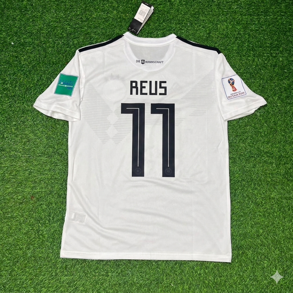 Marco Reus Germany Deutschland 2018 World Cup Retro Jersey Trikot