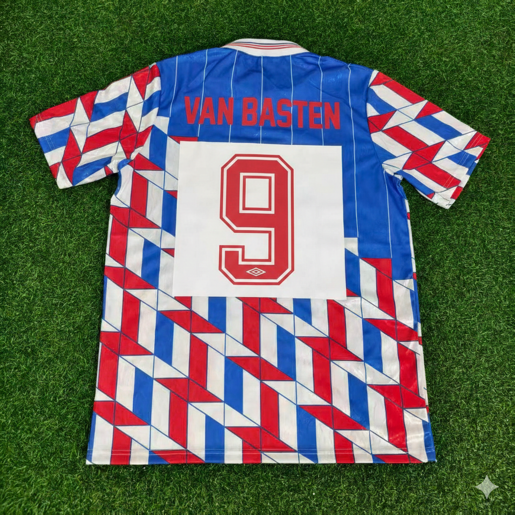 Marco van Basten Ajax Retro-Legenden-Fußballtrikot-Set
