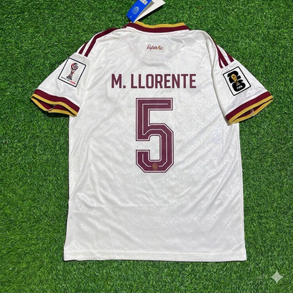 Marcos Llorente 5- Spain 2026 World Cup Away Football Jersey
