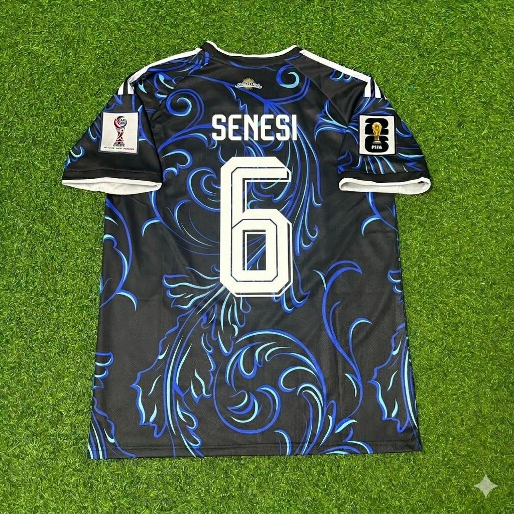 Marcos Senesi #6 Argentina 2026 World Cup New Season Football Jersey Kit