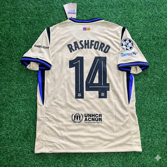 Marcus Rashford Barcelona 2025/2026 Season Kit Jersey Trikot Maillot