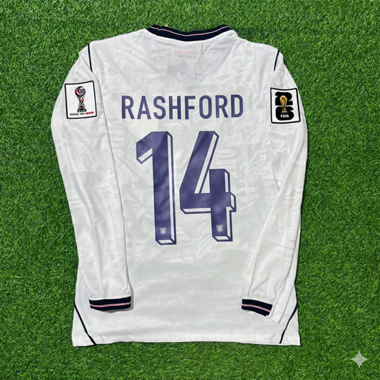 Marcus Rashford 14 – England WM 2026 Langarmtrikot