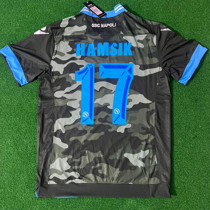Marek Hamsik 17 – Napoli 2013-14 Retro Trikot Maillot Fußballtrikot