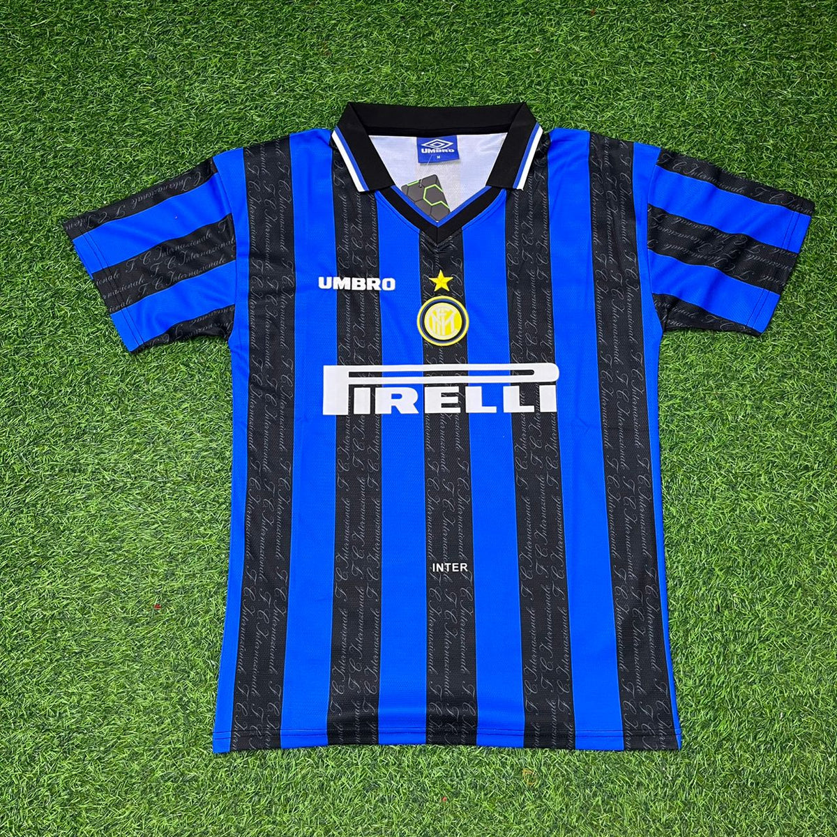 Mario Balotelli Inter Home Retro Football Jersey