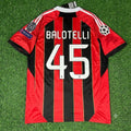 Mario Balotelli – AC Milan 2012/13 Home Retro Kit Jersey – | Trikot | Maillot Soccer Shirt