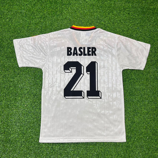Mario Basler Deutschland 1994 Weltmeisterschaft Retro Fußballtrikot-Set