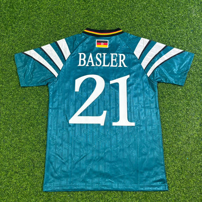 Mario Basler Deutschland Germany Retro Fussballtrikot