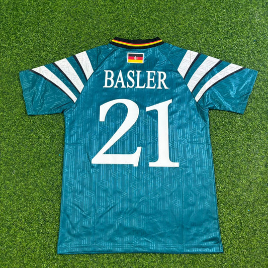 Mario Basler Deutschland Deutschland Retro-Fußballtrikot