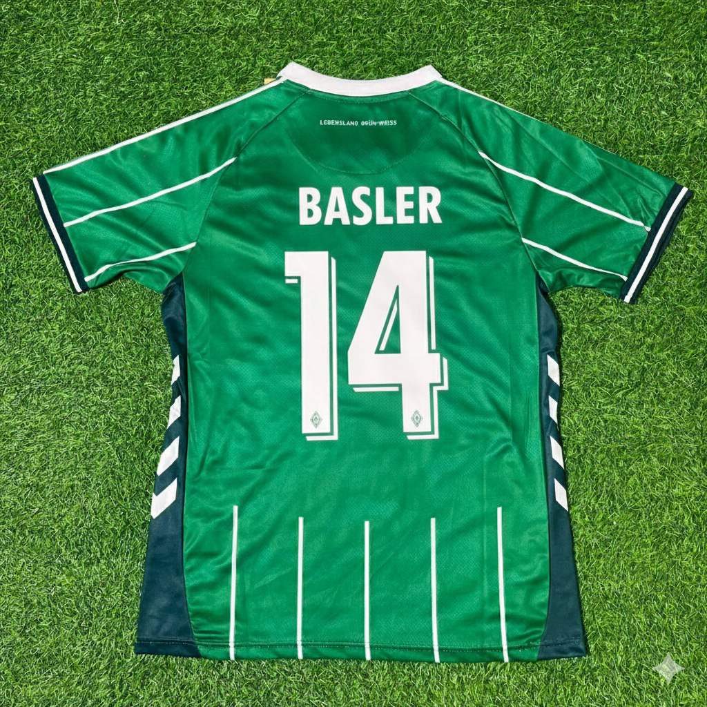 Mario Basler Werder Bremen Special Football Jersey