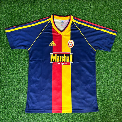 Gheorge Hagi #10 – Galatasaray 2000 UEFA Retro Trikot – | Jersey | Maillot | Forma Fußballtrikot