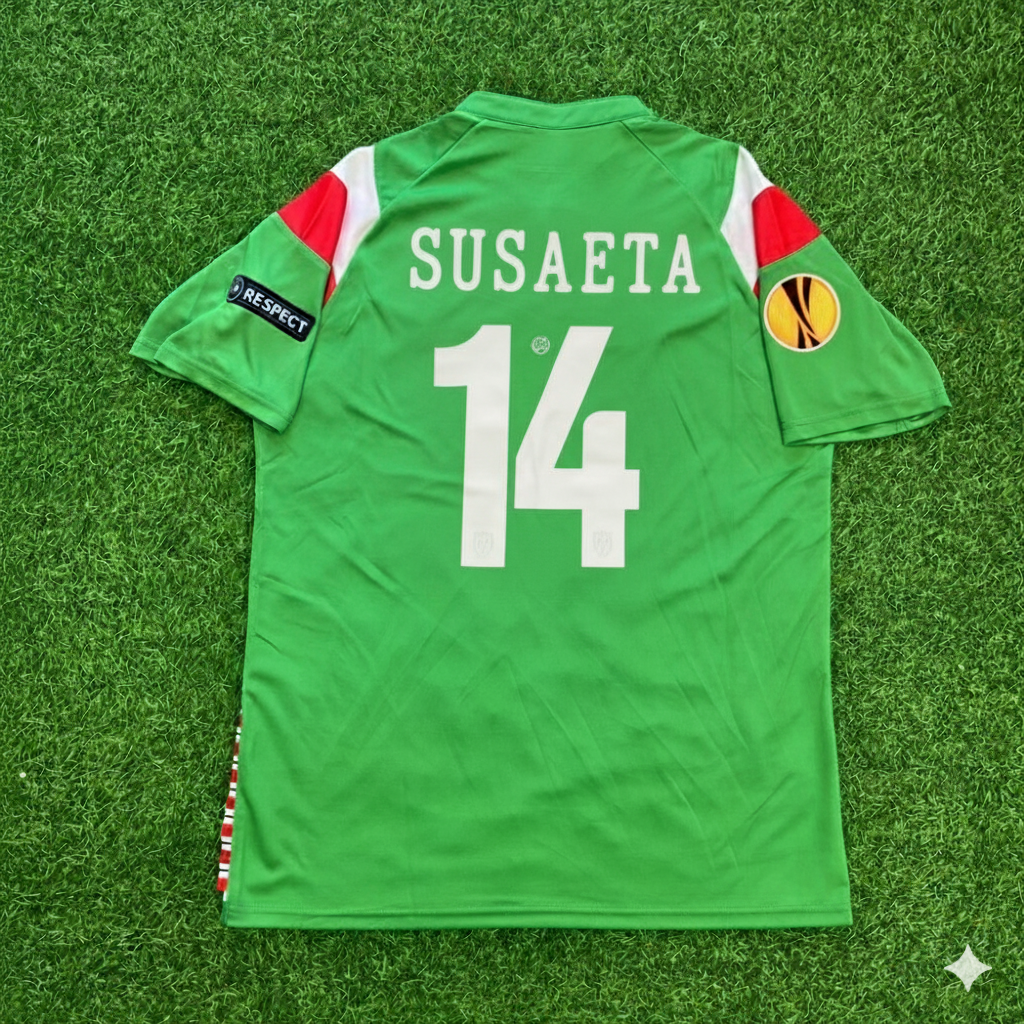 Markel Susaeta Athletic Bilbao 2012 UEFA-Finale Retro-Fußballtrikot-Set