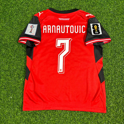 Marko Arnautovic Austria 2026 World Cup Kids Home Football Jersey