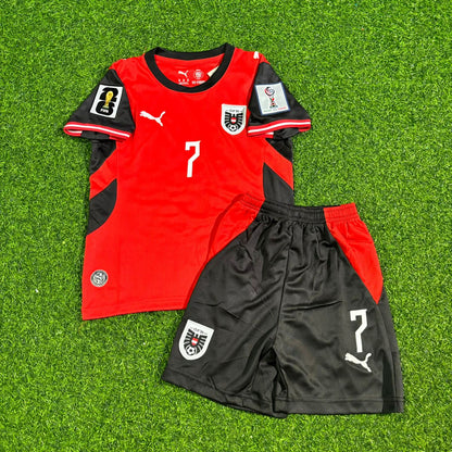 Marko Arnautovic Austria 2026 World Cup Kids Home Football Jersey
