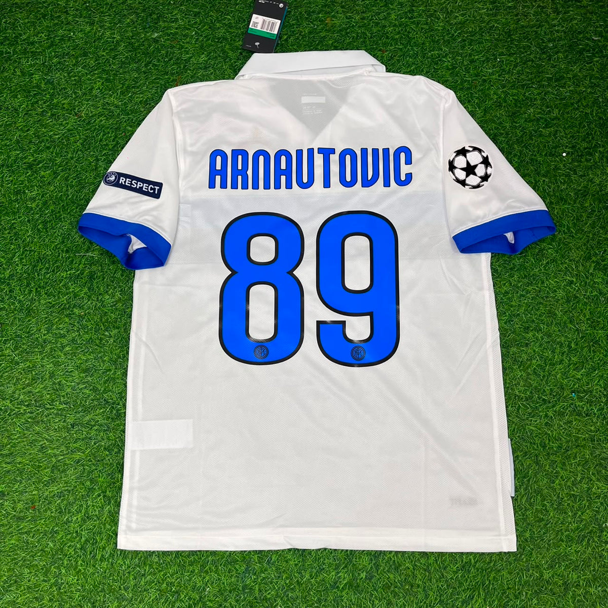 Maillot de football rétro blanc Marko Arnautović Inter Milan 2009-2010