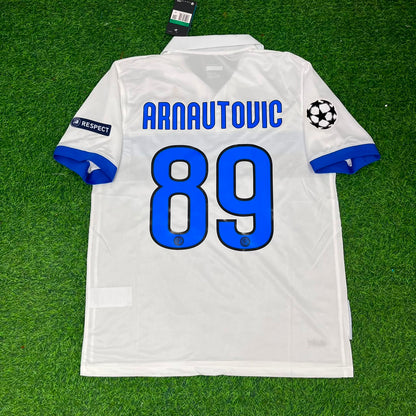 Maillot de football rétro blanc Marko Arnautović Inter Milan 2009-2010