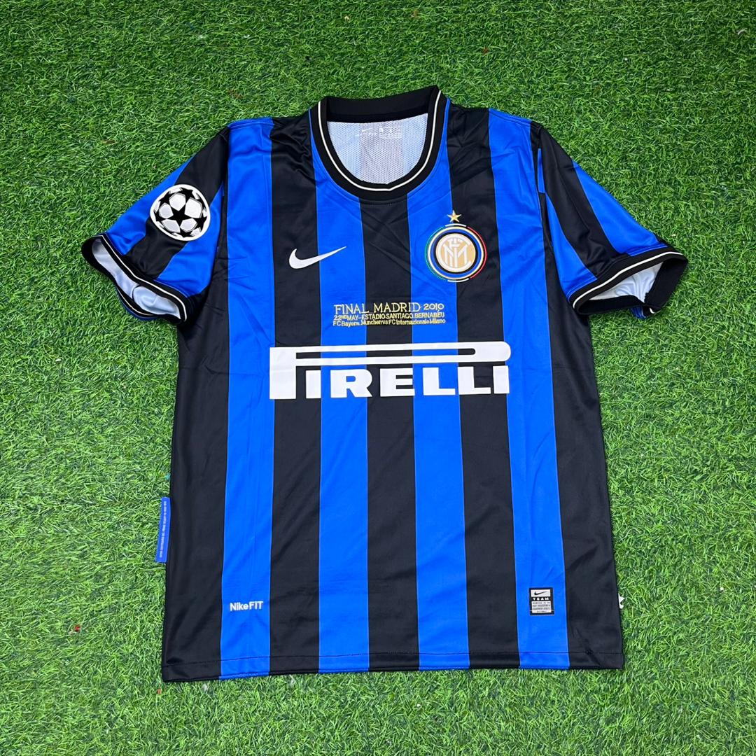Marko Arnautovic Inter Milan 2009-2010 Retro Home Football Jersey
