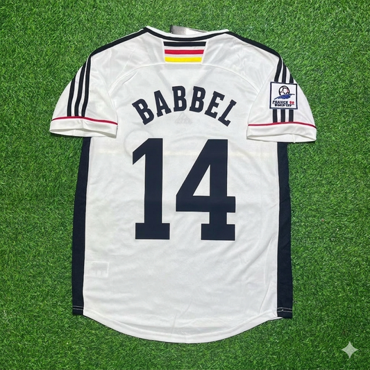 Camiseta de fútbol retro de Alemania del Mundial 1998 – Markus Babbel