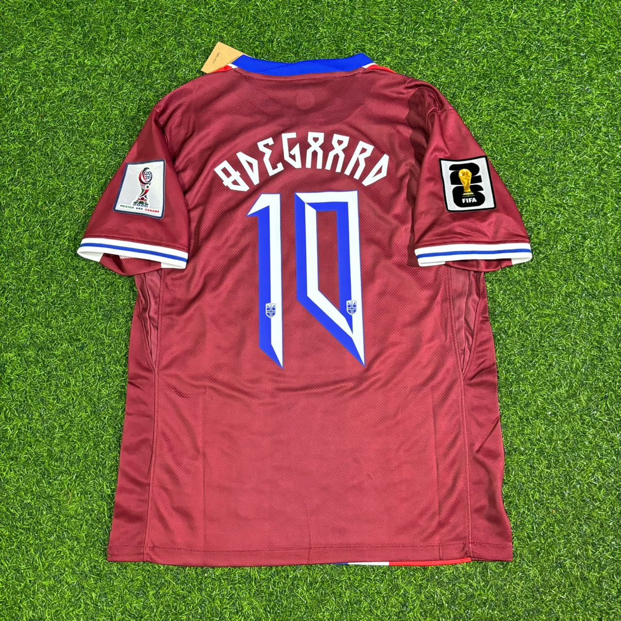 Martin Ødegaard Norway 2026 World Cup New Season Red Football Jersey Kit