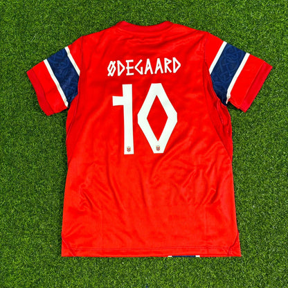 Martin Ødegaard #10 Norwegen 2026 WM Heimtrikot