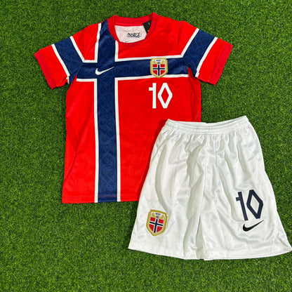 Martin Ødegaard Norwegen Fußballtrikot für Kinder WM 2026