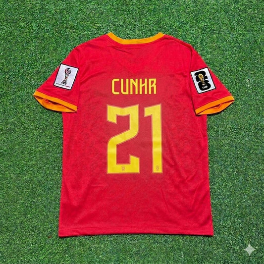 Matheus Cunha 21# Brasilien 2026 WM Trikot