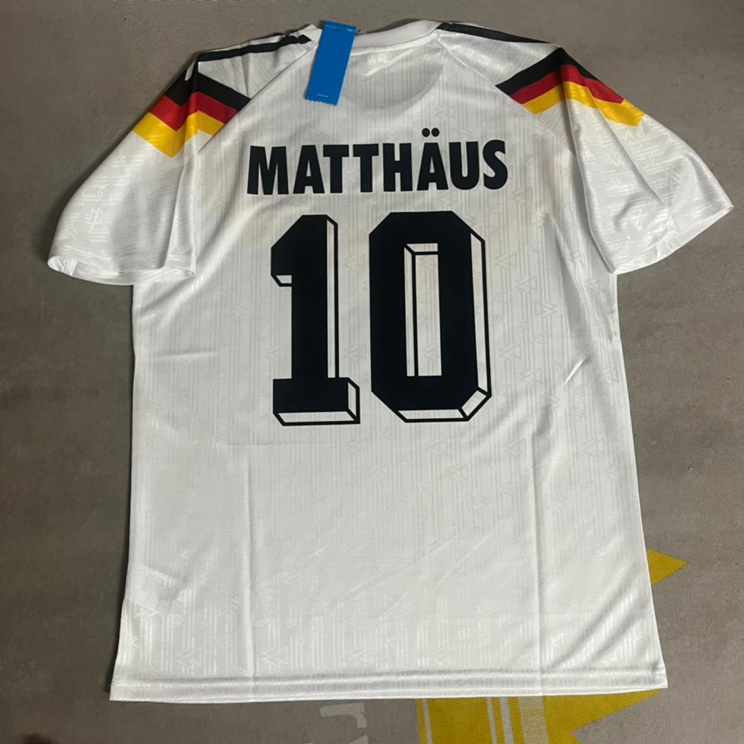 Lothar Matthäus Germany Retro 1990 World Cup Jersey - Deutschland Retro-Trikot WM 1990