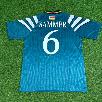 Matthias Sammer Deutschland Germany 1996 EURO Retro Football Jersey