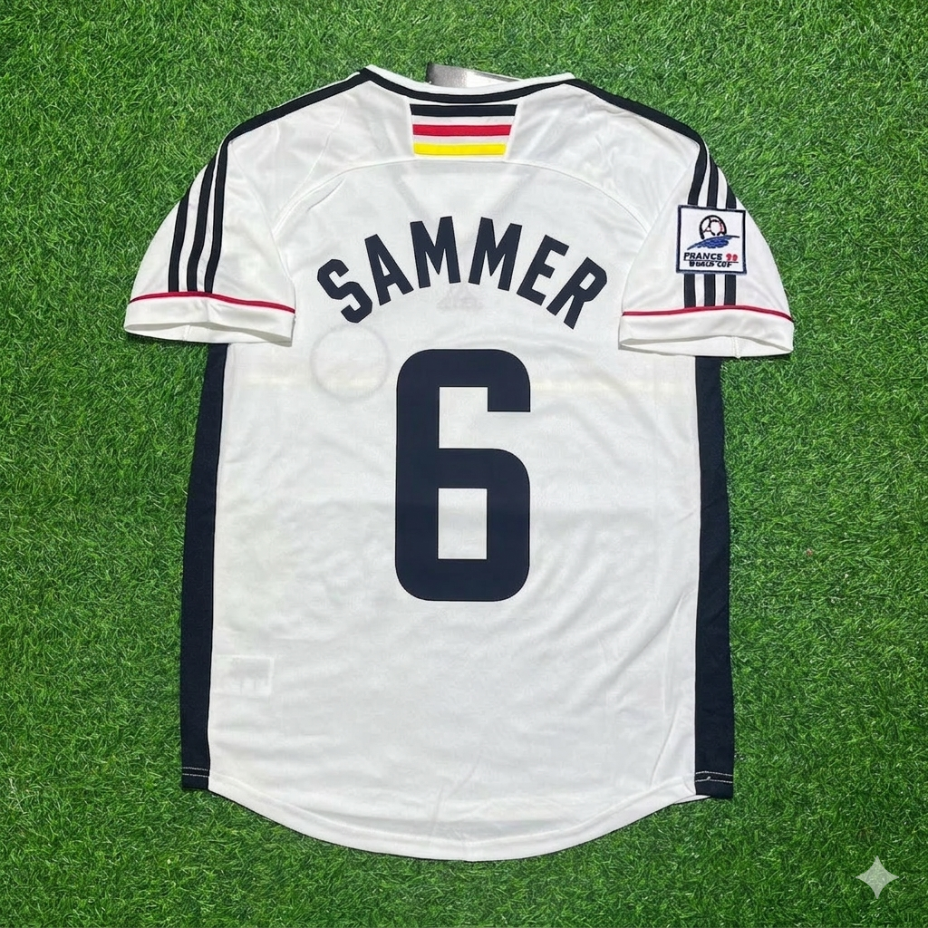Germany World Cup Retro Football Jersey – Matthias Sammer