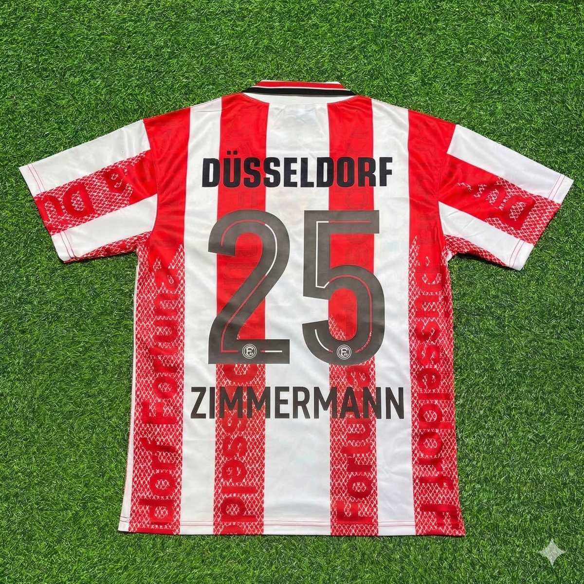 Matthias Zimmermann Fortuna Düsseldorf Retro-Fußballtrikot