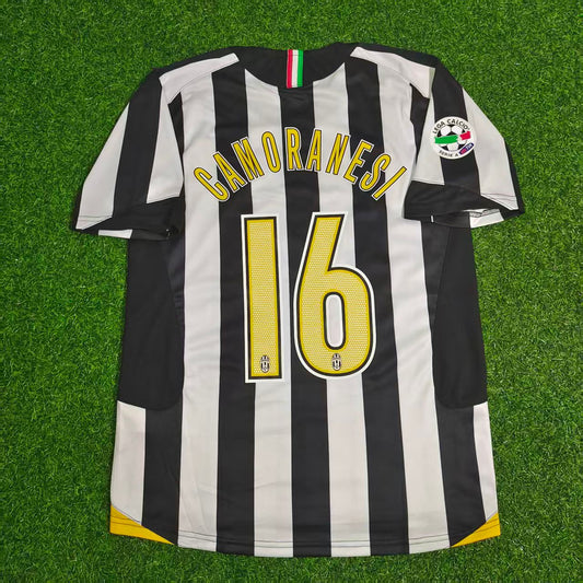 Mauro Camoranesi Juventus 2005-2006 Retro Jersey | Kit | Trikot | Maillot Soccer Shirt