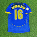 Mauro Camoranesi Juventus 2004-2005 Blue Retro Jersey | Kit | Trikot | Maillot Soccer Shirt