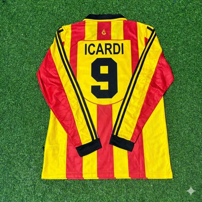 Galatasaray Langarm-Retro-Fußballtrikot – Mauro Icardi
