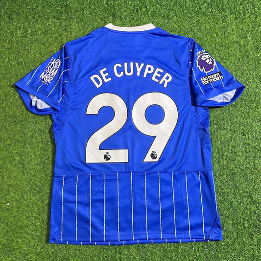 Maxim De Cuyper #29 Brighton 2026/2027 Heimtrikot Neue Saison Blau