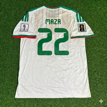 Ibrahim Maza Algeria 2026 World Cup White Football Jersey