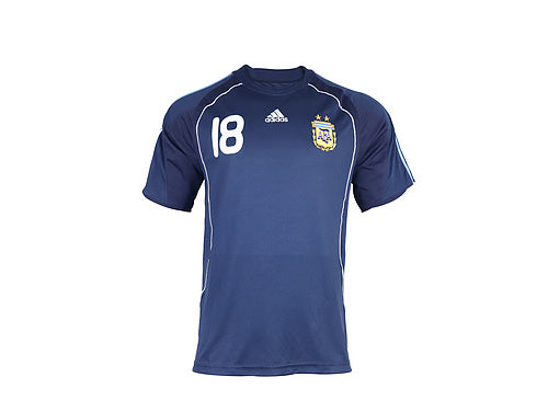 Lionel Messi 2008 Retro Argentina Black Jersey Maillot Trikot Maglia Soccer Shirt