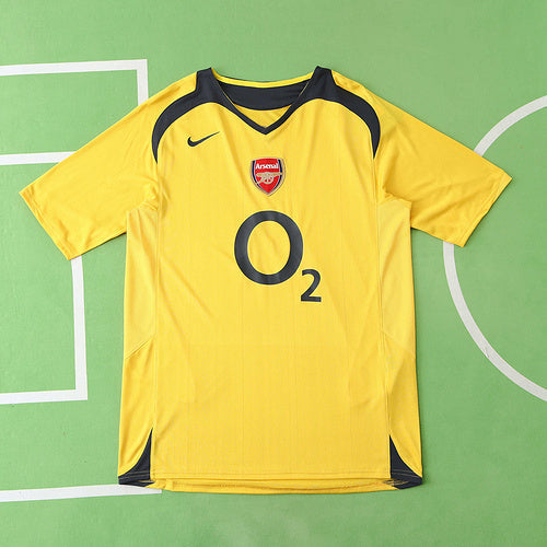 Arsenal 05/06 Yellow Retro Jersey