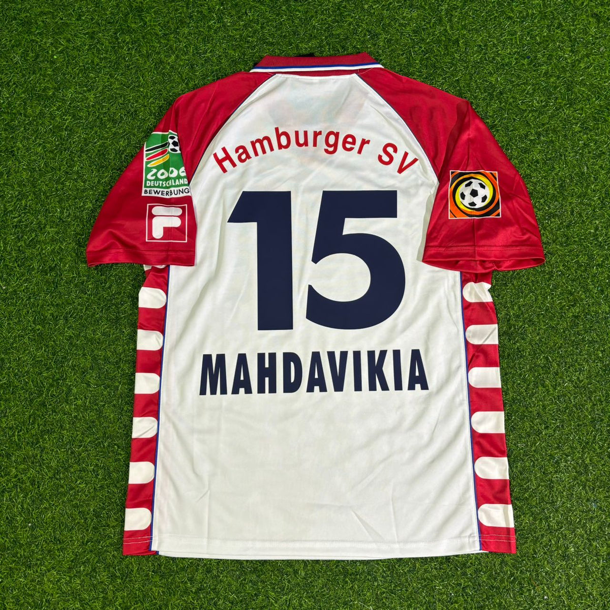 Mehdi Mahdavikia Hamburger SV 1999-2000 Heim Retro Fußballtrikot